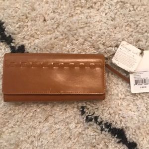 Vintage Hide Hobo leather wallet